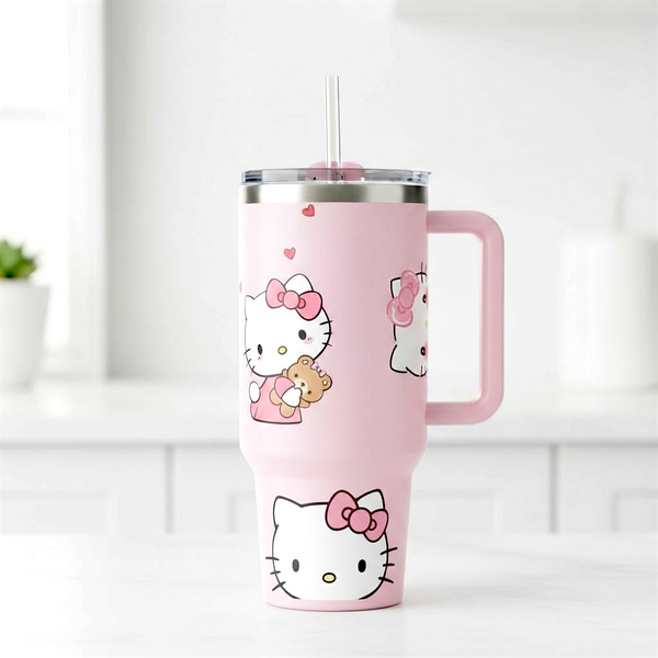 Stanley™️ x Hello Kitty Love | Customized Tumbler | 💯 Authentic Stanley™️