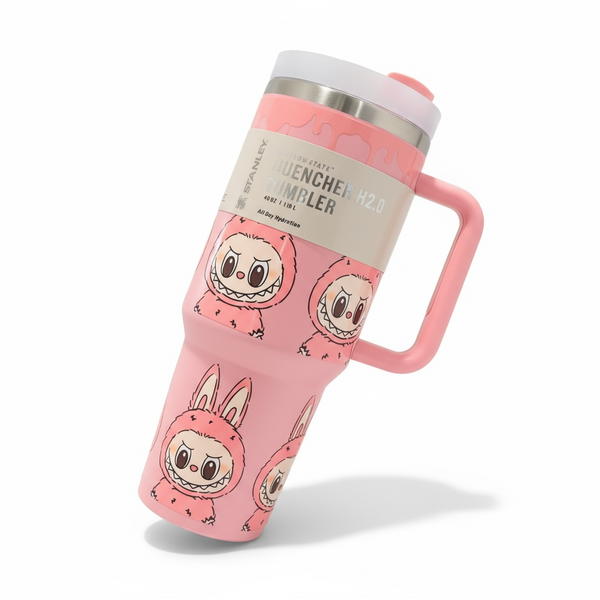 Dripping Labubu - Pink | Labubu x Stanley™️| 40oz/1.1ltr | 💯 Authentic Stanley