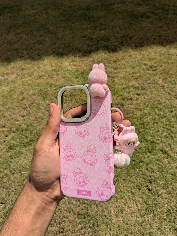 Labubu Phone Cover - Pink