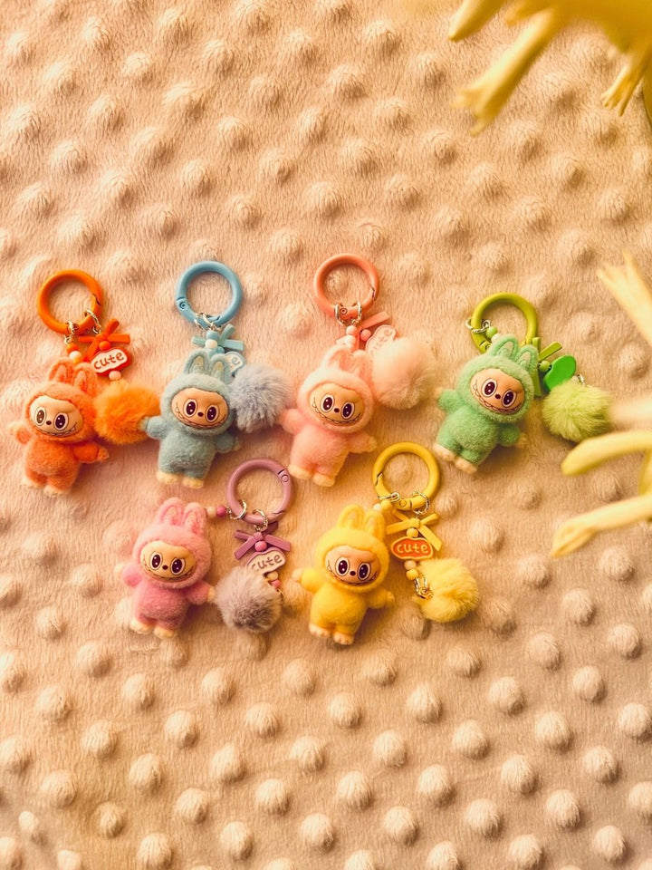 Labubu Keychains - Multicolor - The Pookie Store